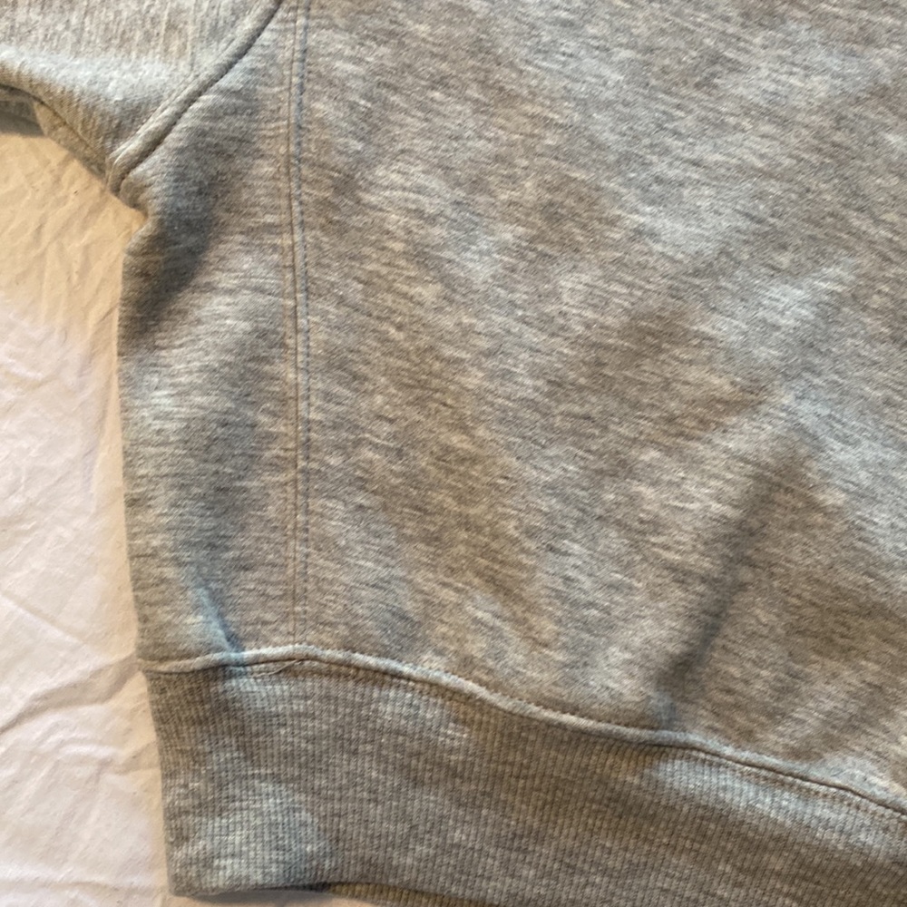 EUC Forever 21 crop hoodie with vneck collar size large - Picture 4 of 6